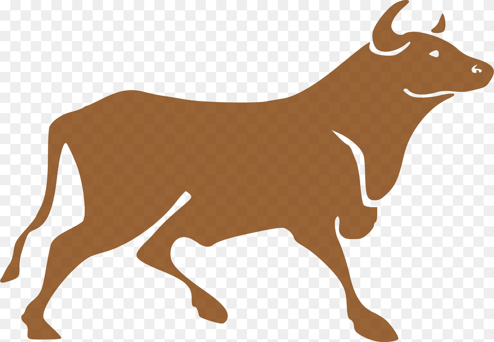 Bull Clipart, Animal, Mammal, Livestock, Cattle Png
