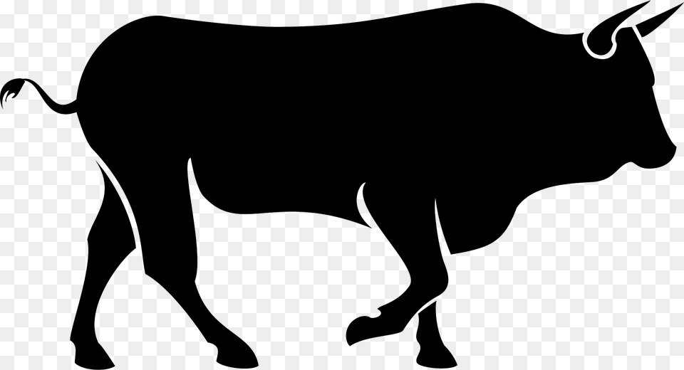 Bull Clipart, Animal, Mammal, Ox, Livestock Png Image