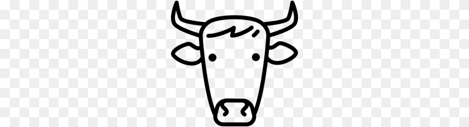 Bull Clipart, Gray Free Png Download