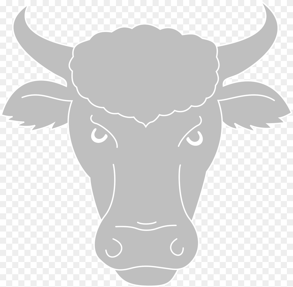 Bull Clipart, Animal, Mammal, Wildlife, Buffalo Png Image