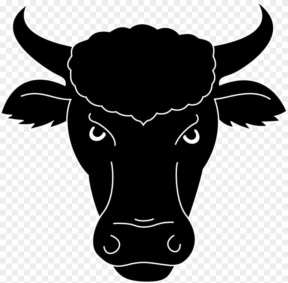 Bull Face Clipart, Animal, Mammal, Kangaroo, Cattle Free Png Download