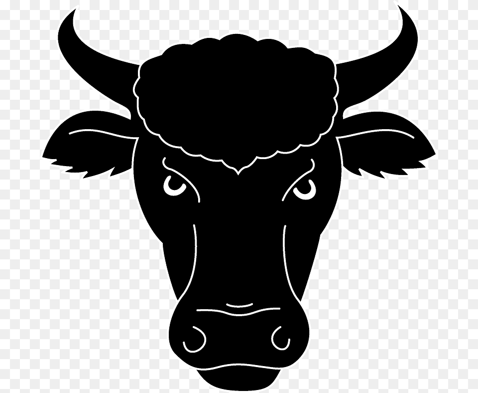 Bull Face Clipart Ox Coat Of Arms, Animal, Mammal, Cattle, Livestock Png Image