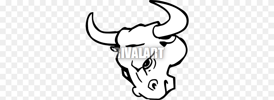 Bull Head Clipart, Animal, Mammal, Cattle, Livestock Png