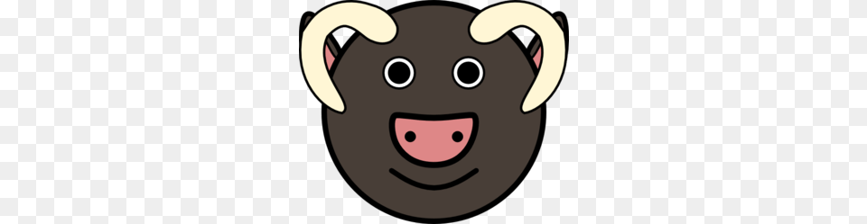 Bull Icon Cliparts, Animal, Mammal, Pig, Disk Free Transparent Png