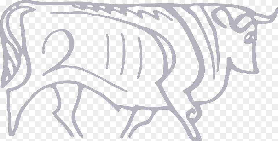 Bull Logo Clipart, Text, Animal, Art, Horse Free Png