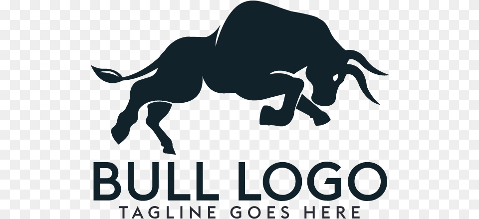 Bull Logo Design Bull Logo, Person, Animal, Mammal, Buffalo Free Transparent Png