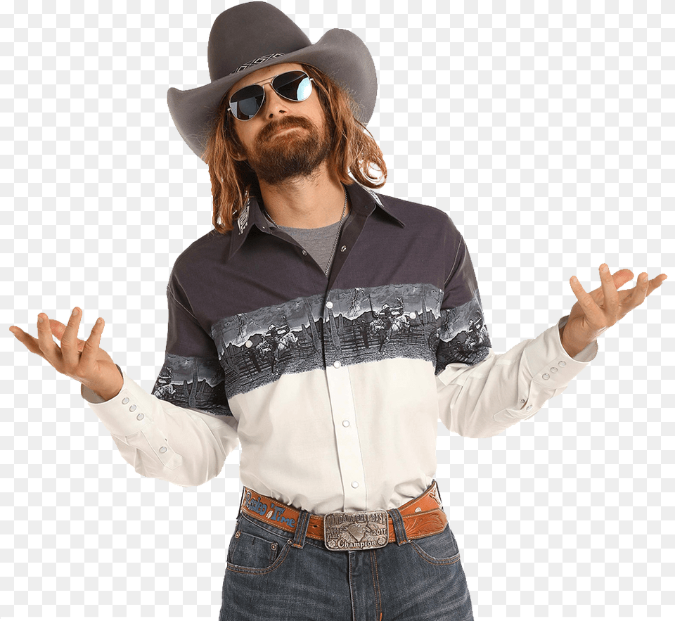 Bull Rider Dale Brisby, Hat, Clothing, Accessories, Belt Free Png Download