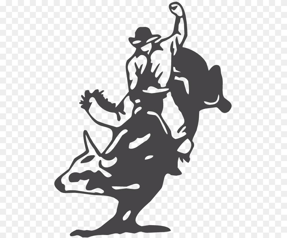 Bull Rider Decal Bull Riding Cowboy Up, Stencil, Rodeo, Baby, Person Free Png