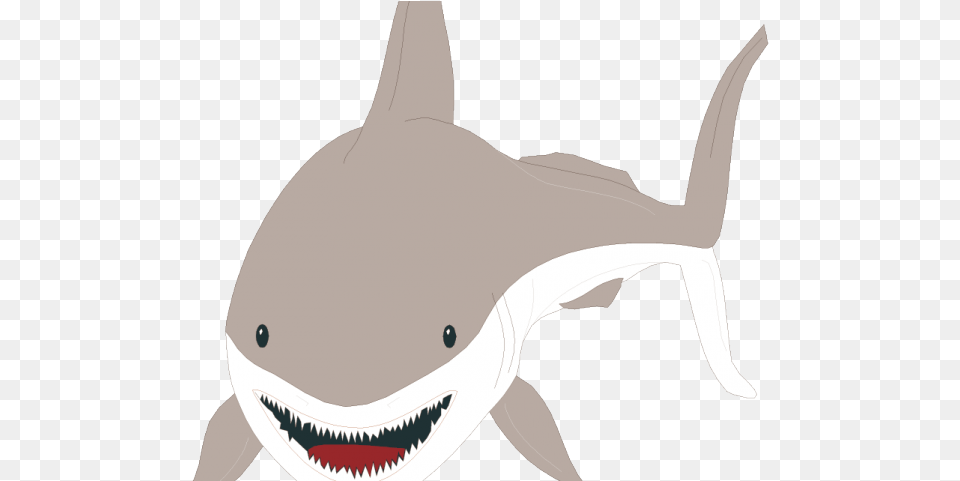 Bull Shark Clipart Smiley Shark Shark With No Background, Animal, Sea Life, Fish Free Png