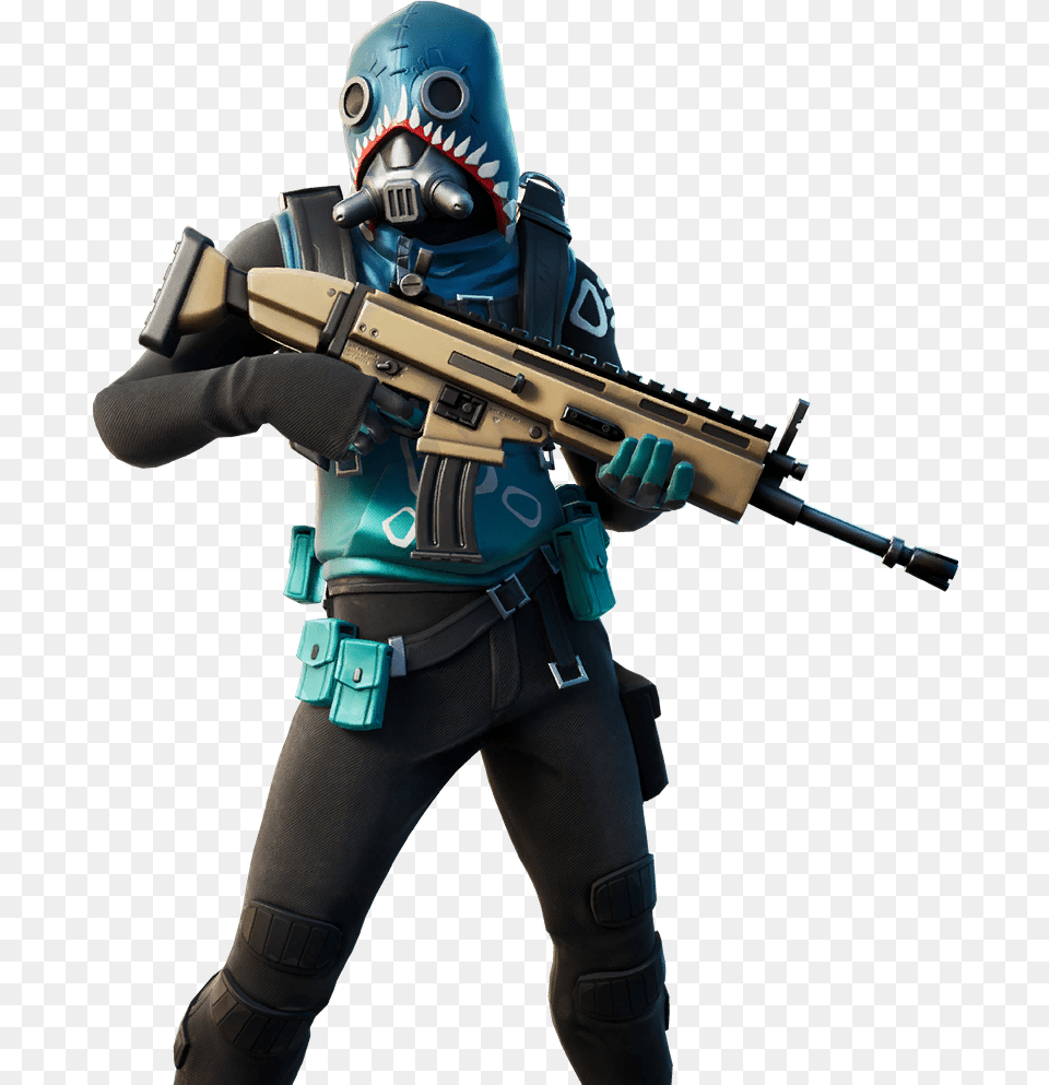 Bull Shark Fortnite, Firearm, Gun, Rifle, Weapon Png