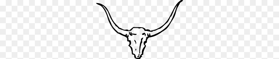 Bull Skull Clip Art Vector, Animal, Cattle, Livestock, Longhorn Free Png
