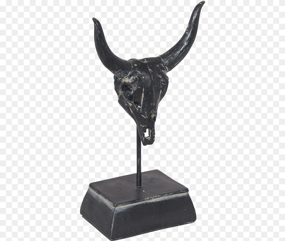 Bull Skull Statue, Bronze, Art, Blade, Dagger Png