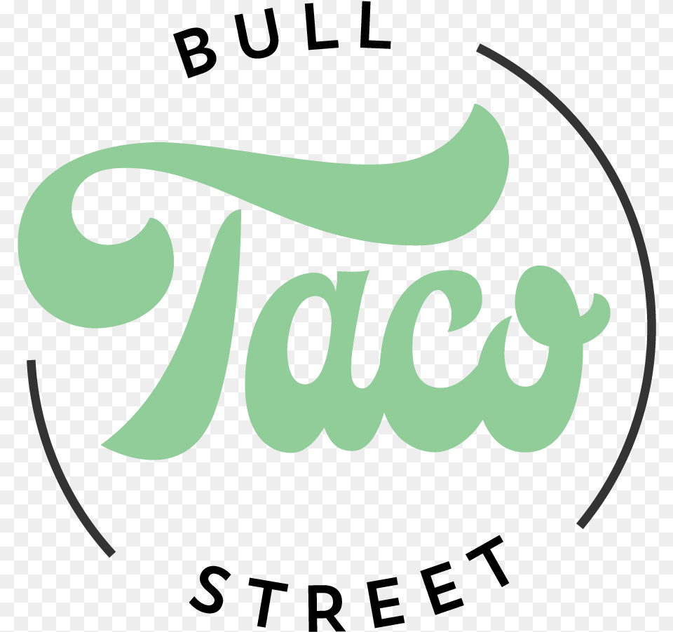 Bull Street Tacos Savannah Logo, Text Free Png