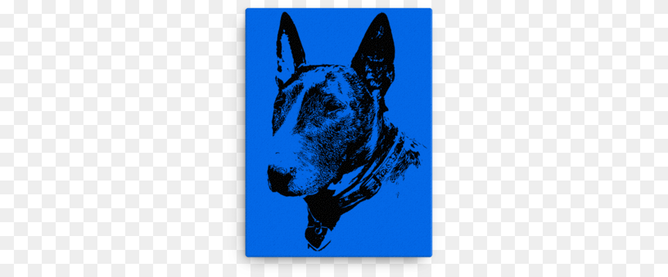 Bull Terrier Duotone Comic Canvas Bullterrierhund Post It Klebezettel, Animal, Canine, Mammal, Pet Png