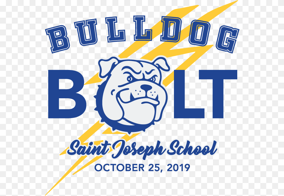 Bulldog Bolt Logo Web Graphic Design, Animal, Bear, Mammal, Wildlife Png Image