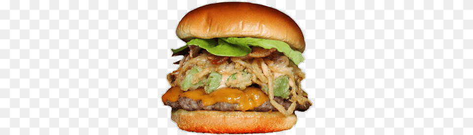 Bulldog Burger Cheeseburger, Food Free Png Download