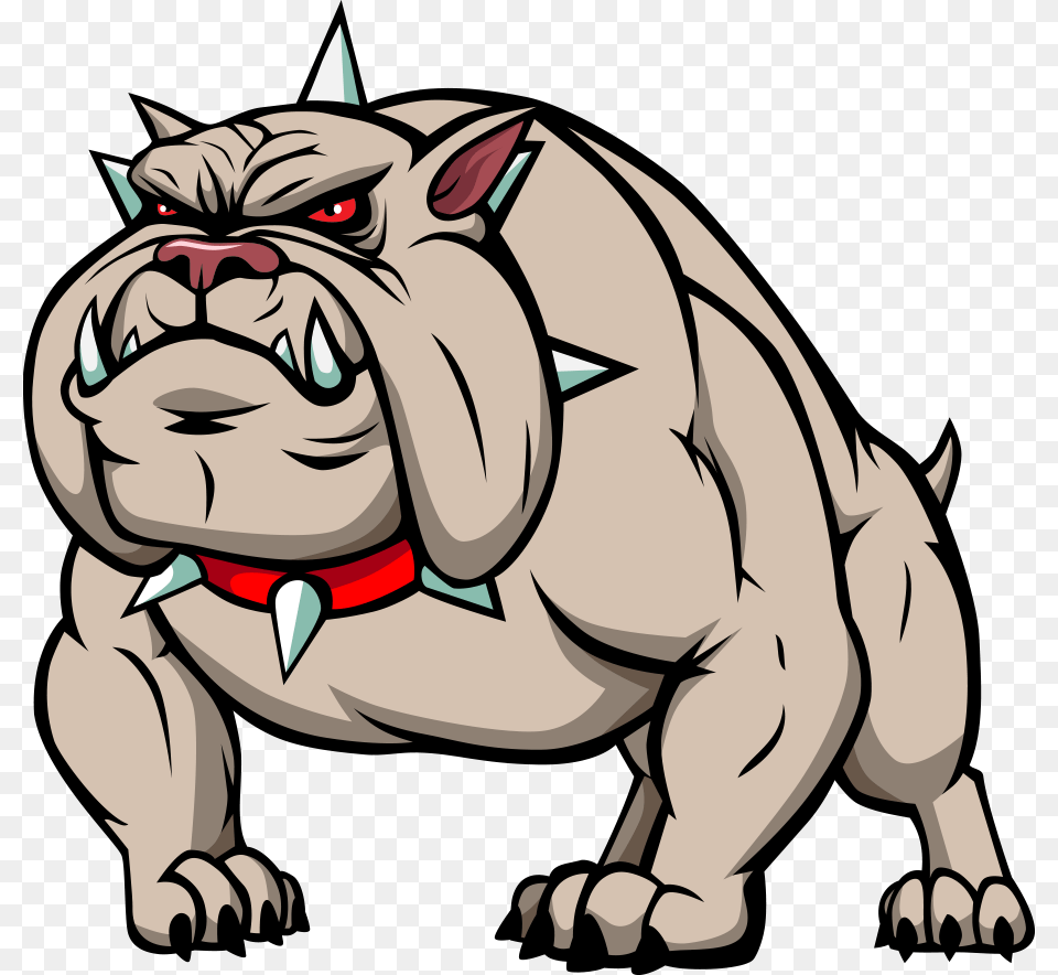 Bulldog Cartoon Clip Art, Animal, Mammal, Pet, Dog Png Image
