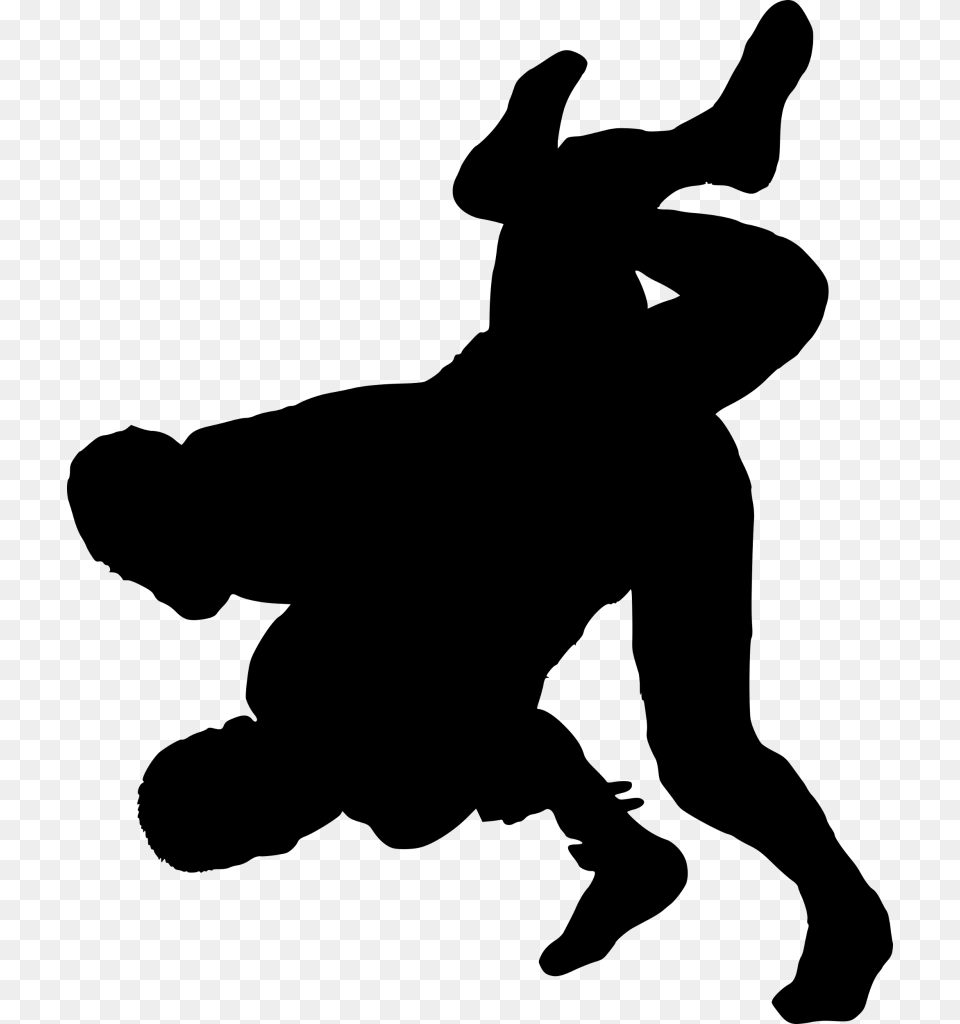 Bulldog Clipart Wrestling Clip Art Baseball, Gray Free Png