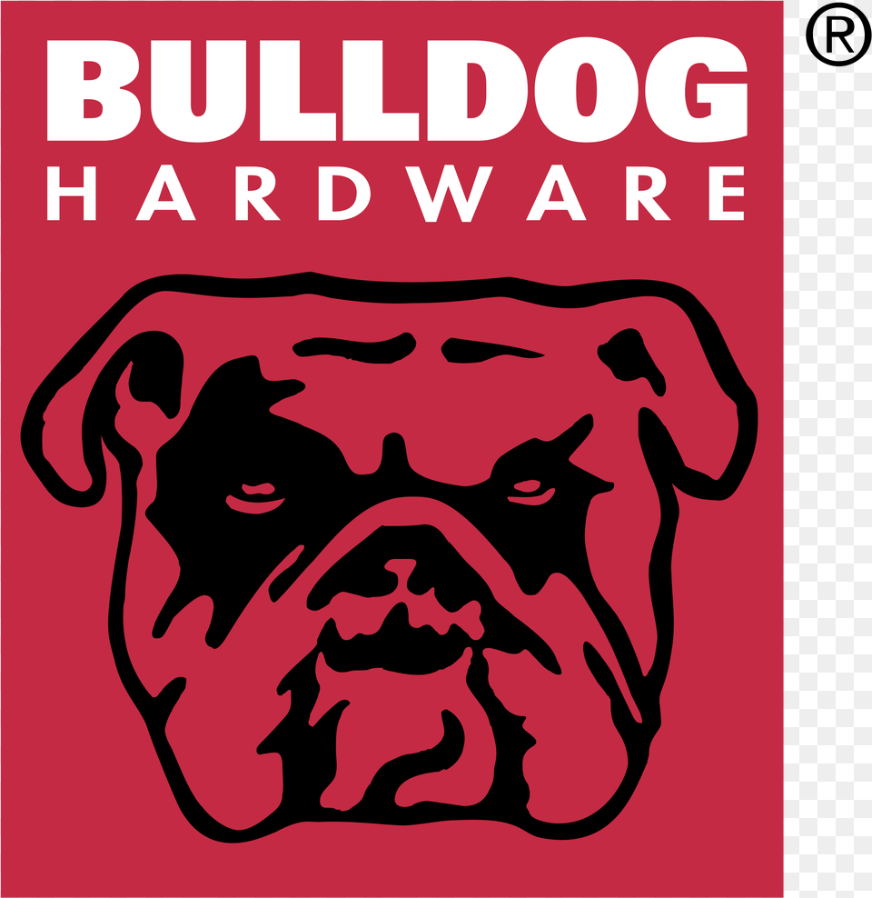 Bulldog Hardware Logo Transparent Bulldog Hardware Logo, Advertisement, Poster, Publication, Book Png