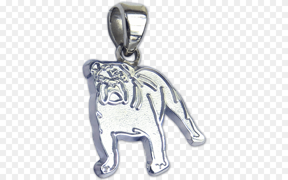 Bulldog Pendant Pendant, Accessories, Silver, Smoke Pipe Free Transparent Png