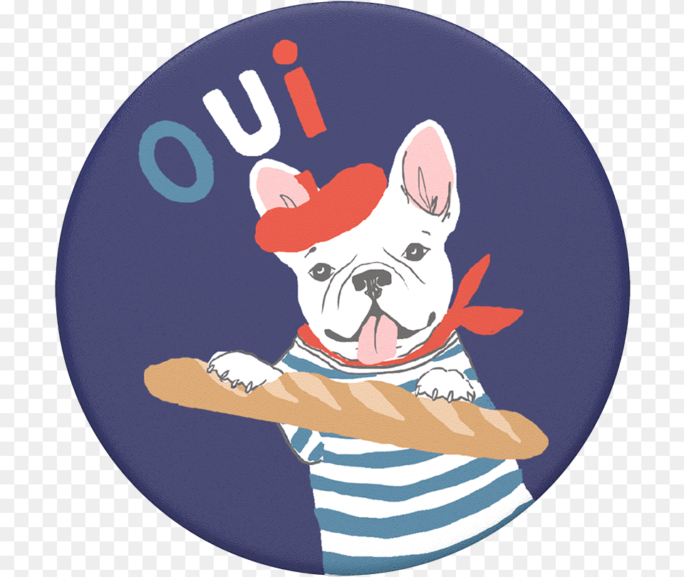 Bulldog Popsocket, People, Person, Baby, Animal Free Transparent Png