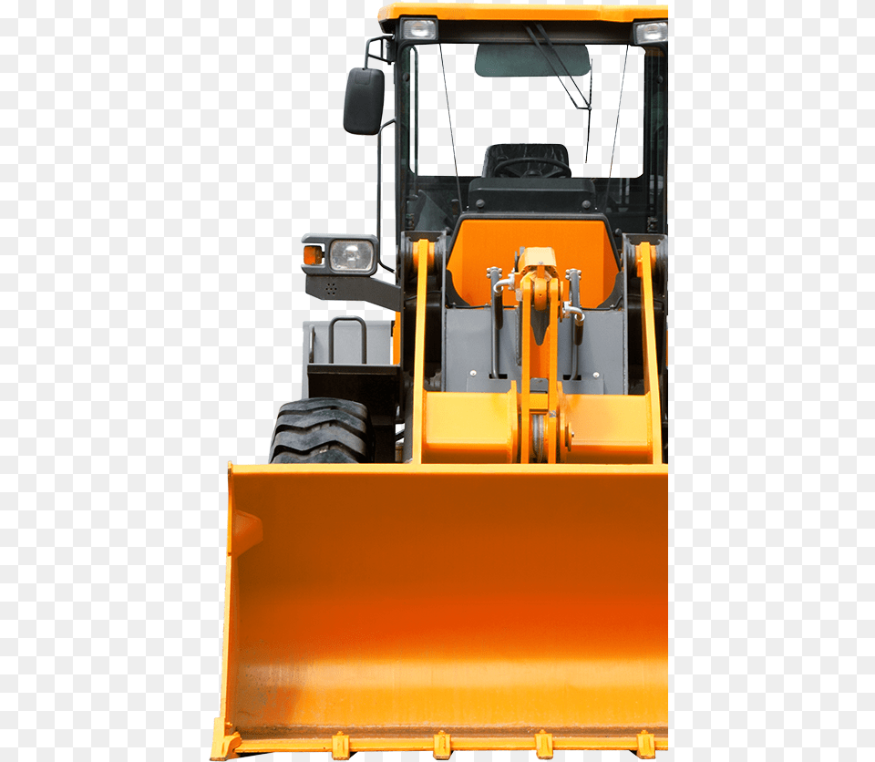 Bulldozer, Machine, Wheel, Snowplow, Tractor Free Transparent Png