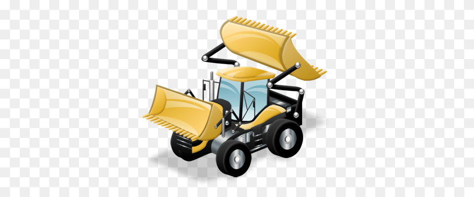 Bulldozer Construction Icon, Machine Png