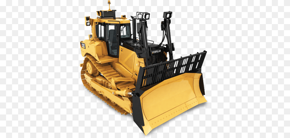Bulldozers O Tractores De Cadenas Trator De Esteira Para Aterro Sanitrio, Bulldozer, Machine Free Png Download