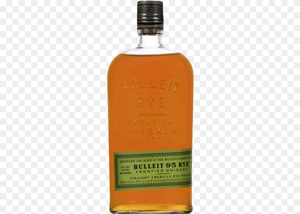 Bulleit Rye Whiskey, Alcohol, Beverage, Liquor, Whisky Png