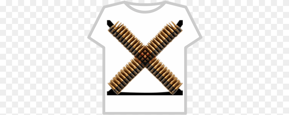 Bullet Belt Mountain Dew Roblox T Shirt, Ammunition, Weapon, Smoke Pipe Free Png