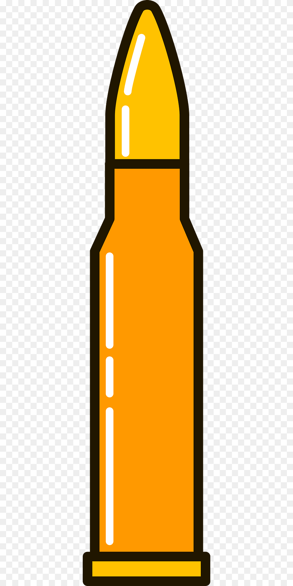 Bullet Clipart, Bottle, Weapon, Ammunition Free Transparent Png