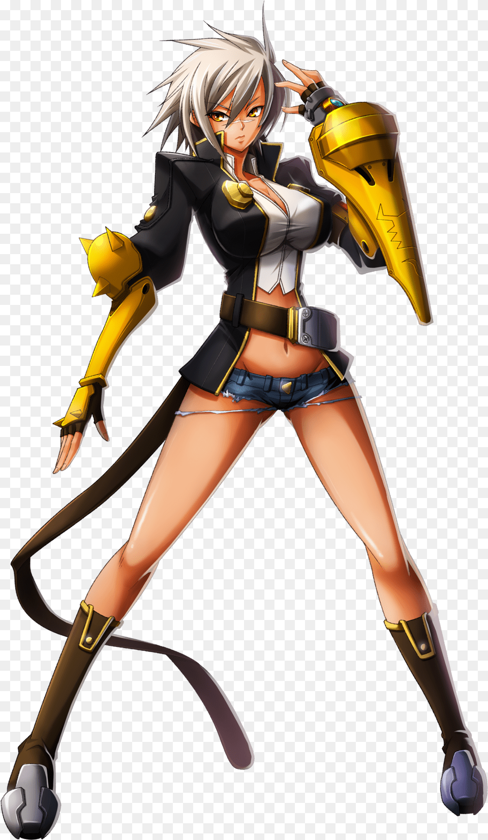 Bullet From Blazblue In The Ga Hq Video Game Character Bullet Blazblue, Book, Publication, Comics, Adult Png Image