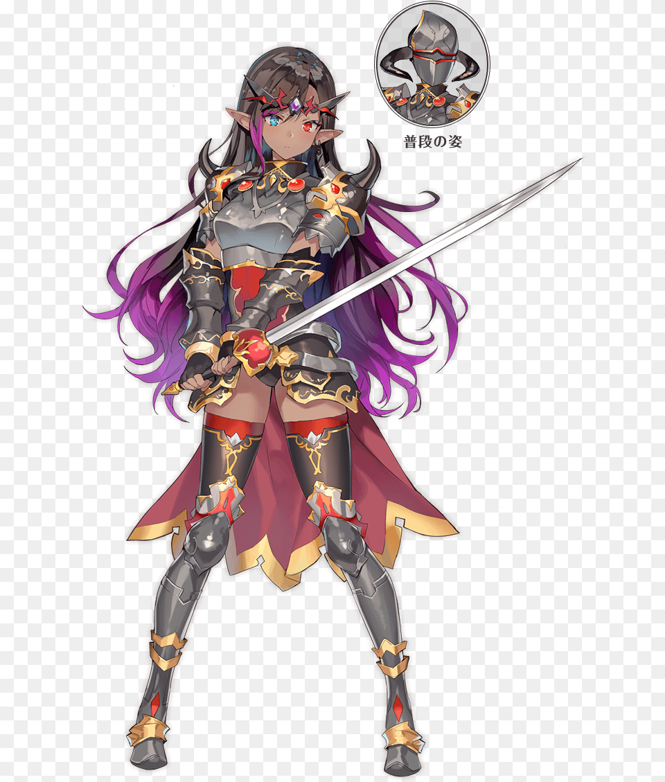 Bullet Girls Phantasia Ladoria, Adult, Weapon, Sword, Person Png Image