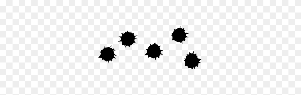 Bullet Hole, Leaf, Plant, Silhouette, Stain Free Png Download