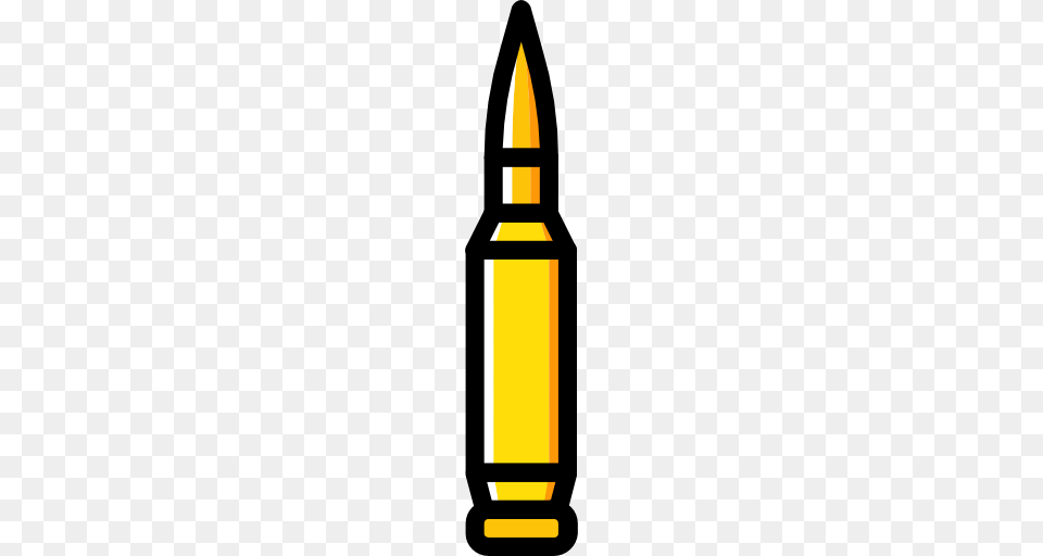 Bullet Icon, Ammunition, Weapon Png