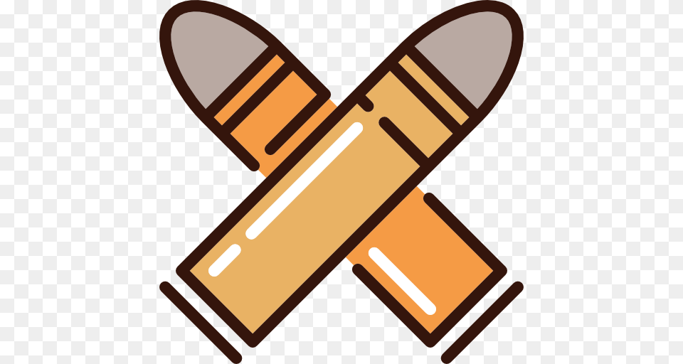 Bullet Icon, Ammunition, Weapon Free Transparent Png