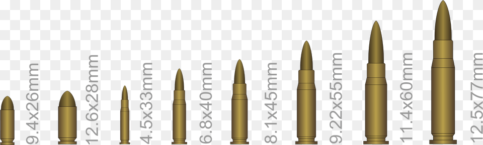 Bullet Shells Bullet, Ammunition, Weapon Free Png
