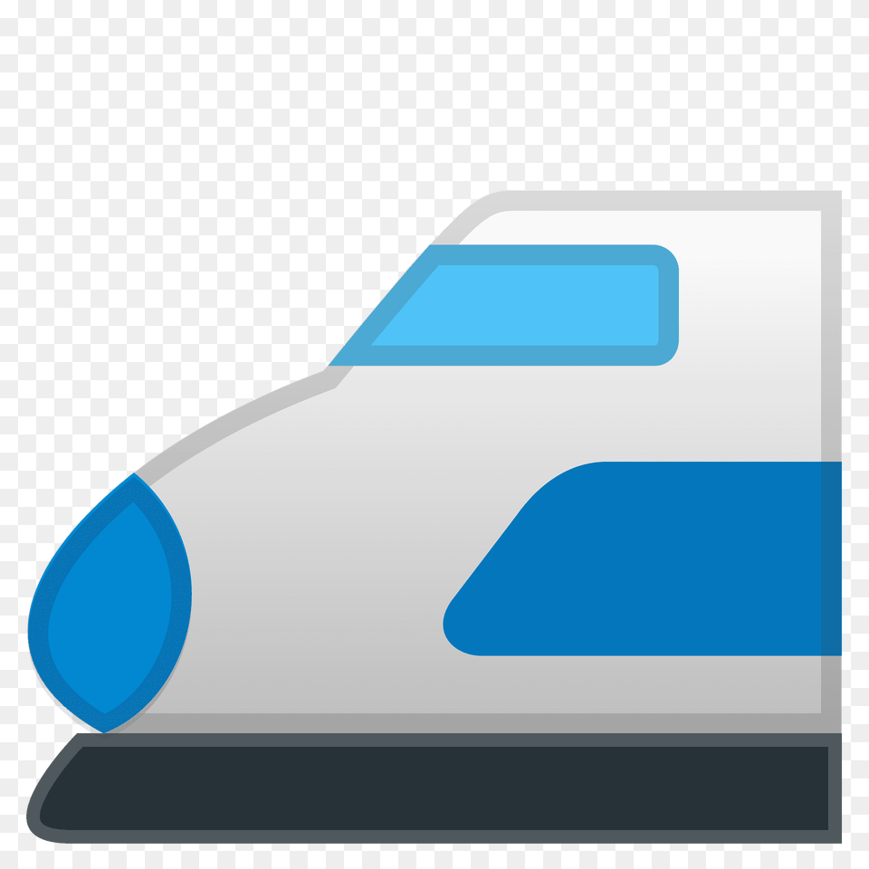 Bullet Train Emoji Clipart, Railway, Transportation, Vehicle, Text Png
