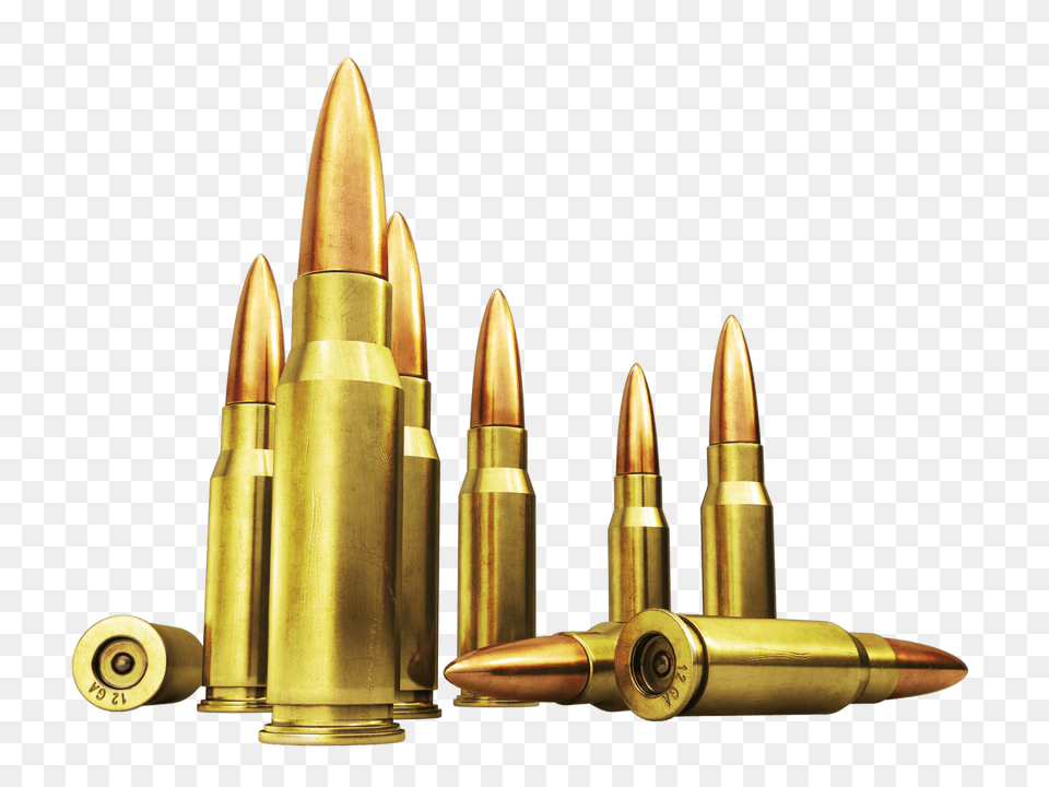 Bullets, Ammunition, Weapon, Bullet Png Image