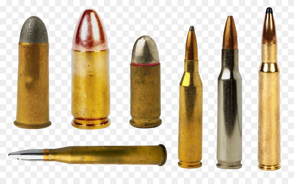 Bullets, Ammunition, Weapon, Bullet Free Png Download