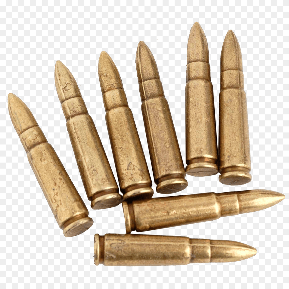 Bullets, Ammunition, Weapon, Bullet Free Png Download