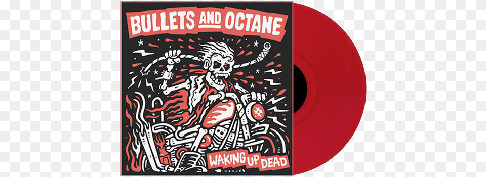 Bullets And Octane Vinyl Release Spring 2019 Uk Bullets Amp Octane Waking Up Dead, Blackboard, Disk Png