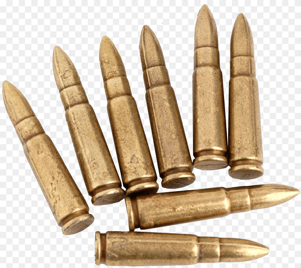 Bullets Transparent Gun Bullet, Ammunition, Weapon, Blade, Dagger Png Image