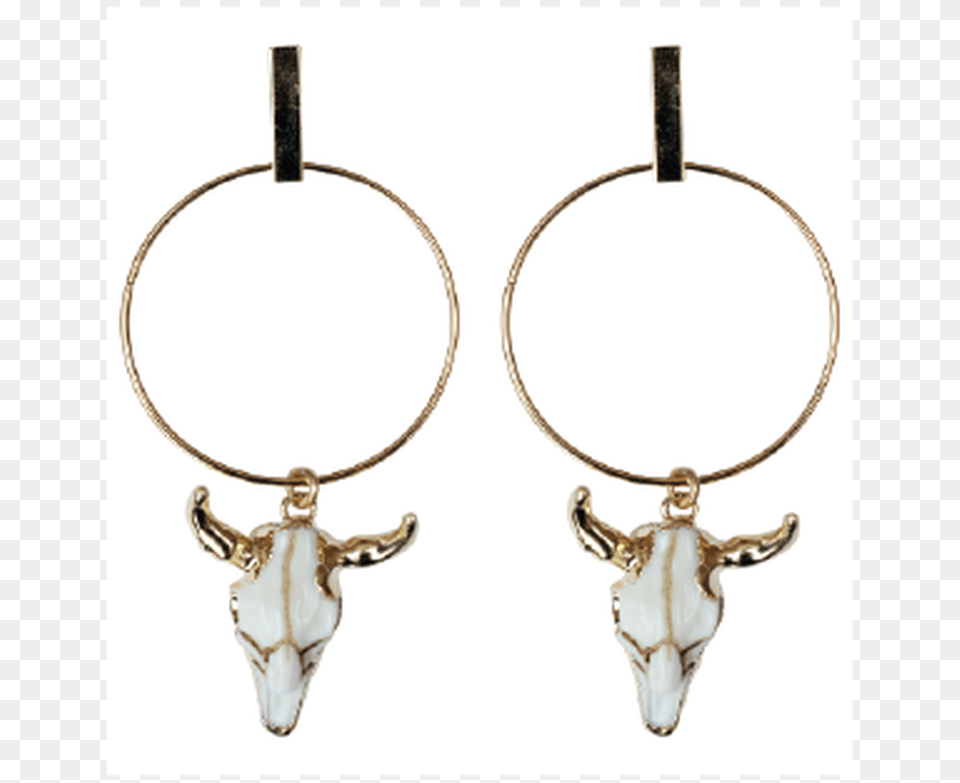 Bullhead Earrings Earrings, Accessories, Earring, Jewelry, Hoop Free Png