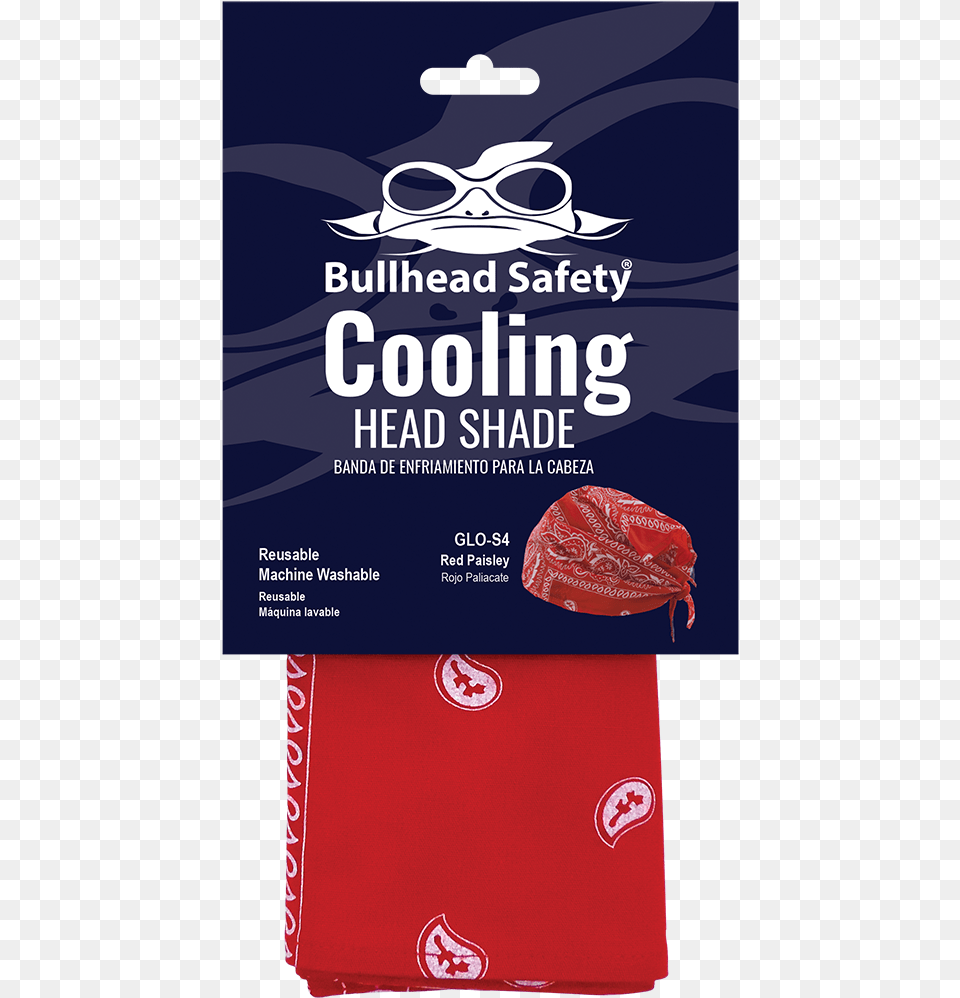 Bullhead Safety Cooling Patty, Advertisement, Poster, Face, Head Png Image