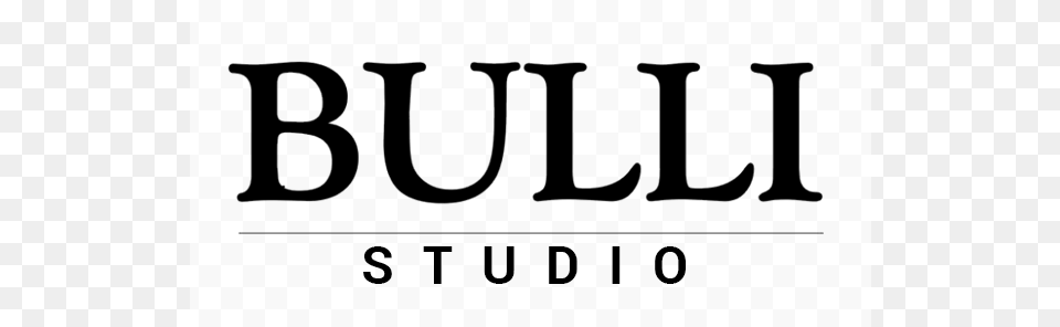 Bulli Logo Bulli Studio, Text, Smoke Pipe Free Transparent Png