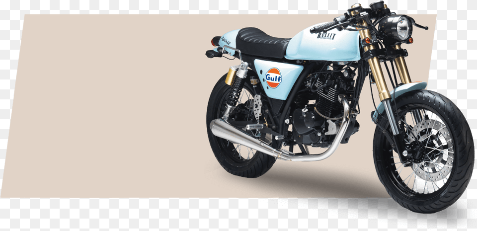 Bullit Spirit 125 Gulf, Machine, Motor, Spoke, Motorcycle Free Png