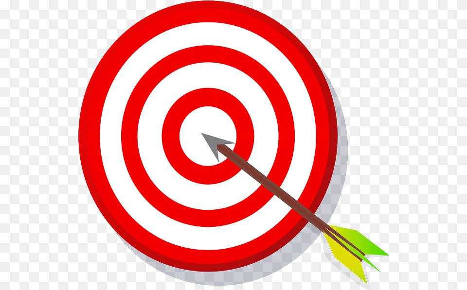 Bulls Eye Aim Arrow Target Hit Darts Target Clip Art, Game, Weapon Free Png Download