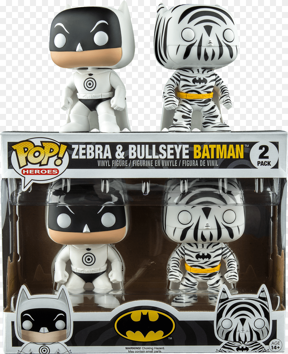 Bullseye Amp Zebra Pop Vinyl Figure 2 Pack Main Images Funko Pop Daredevil Bullseye, Baby, Person, Face, Head Free Png Download