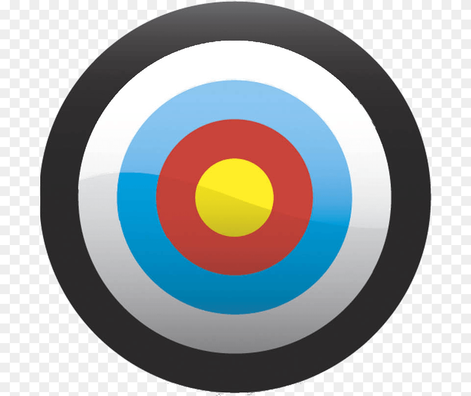 Bullseye Clipart Archery Target Transparent Background, Bow, Sport, Weapon Free Png